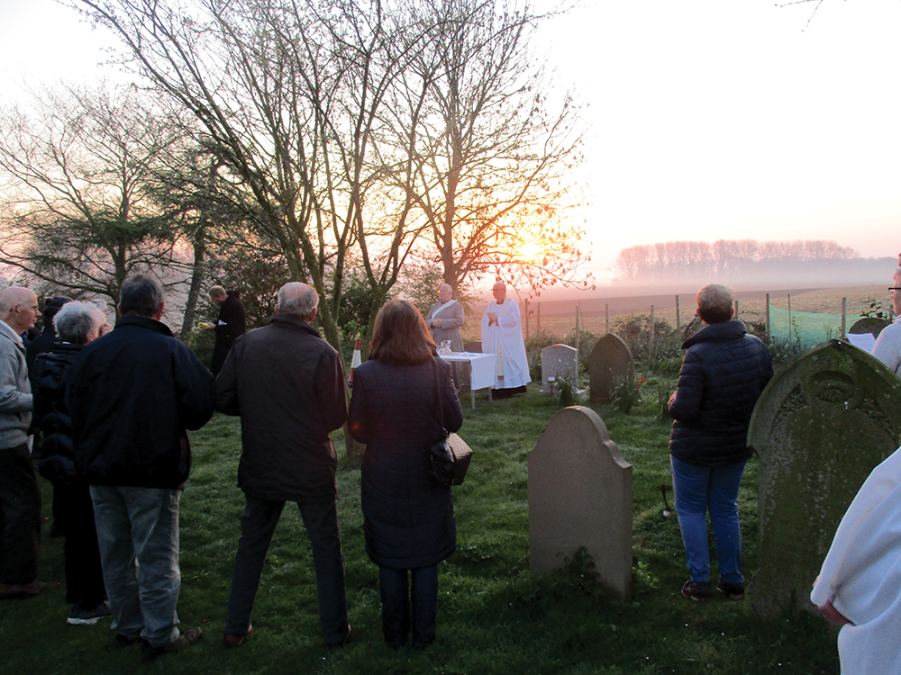 acle easter dawn service