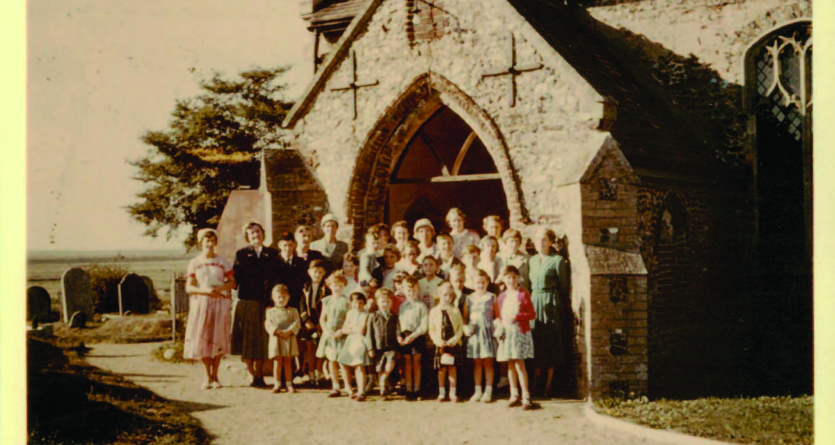 Children's church at St Michael's in the 1950s