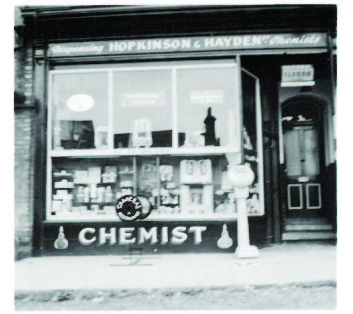 The family pharmacy in the 1940s
