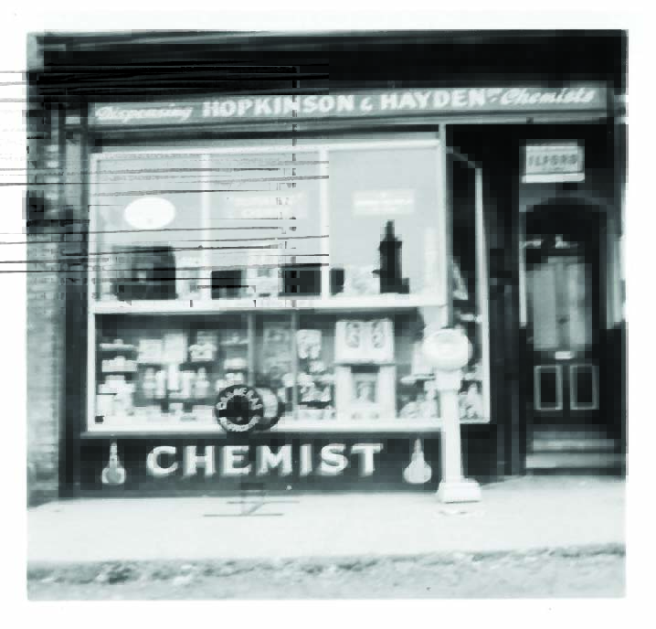 The family pharmacy in the 1940s