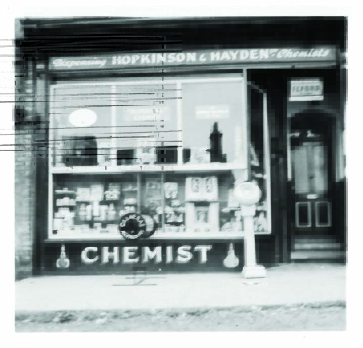 The family pharmacy in the 1940s