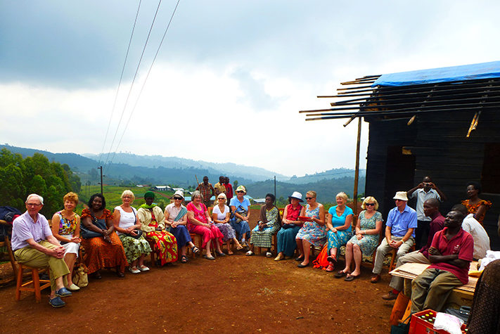 Members of Glaven Valley Benefice in Rwanda