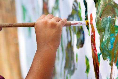 painting child