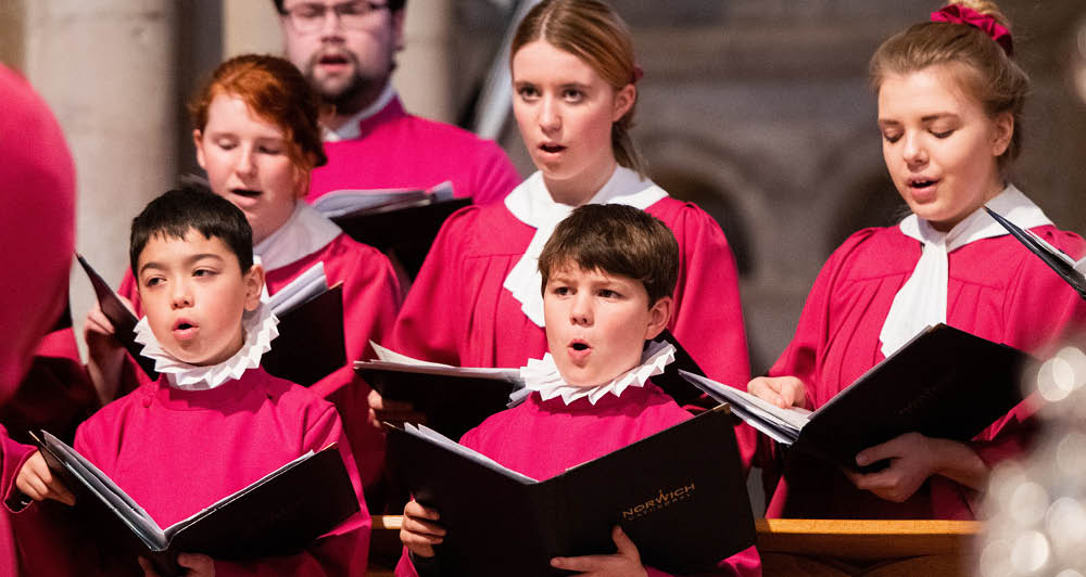 Choristers at Norwich Cathedral (c) Nick Butcher