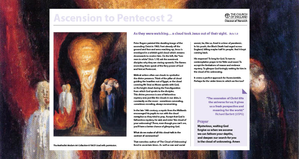 Ascension to Pentecost
