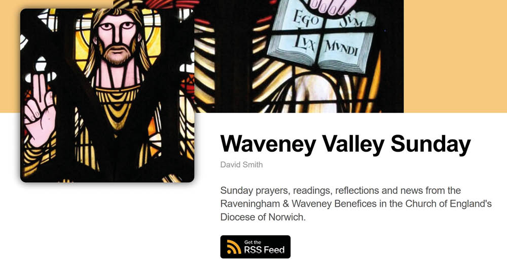Waveney Valley Sunday website