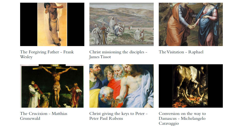 Praying with art