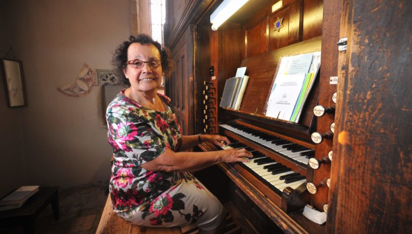 Jeanette Monument, Upton Organist (Archant copyright) July 2016