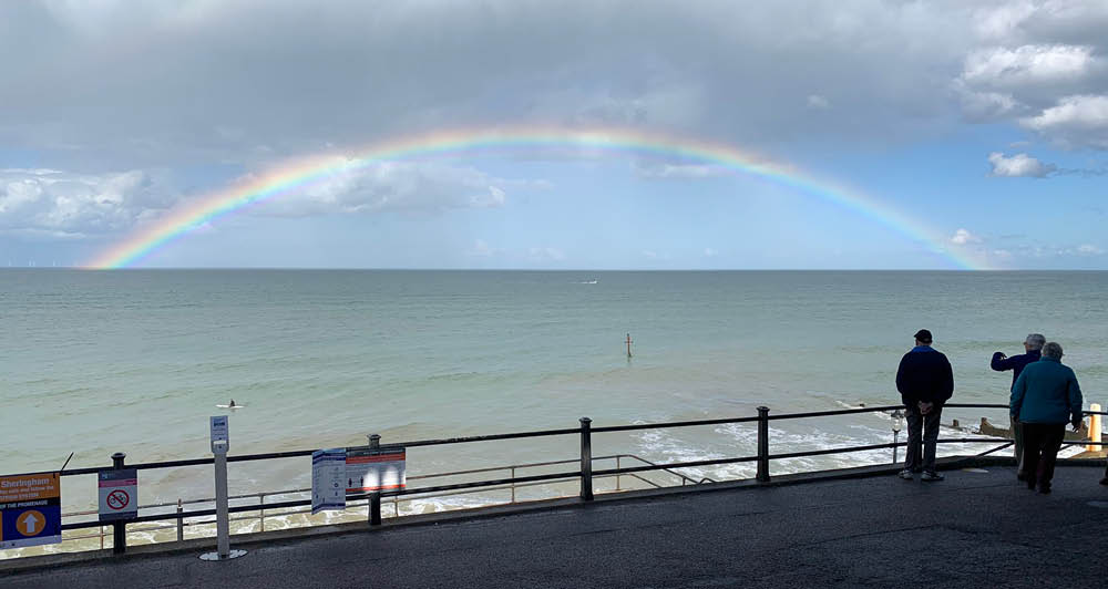 Repps Deanery visit rainbow