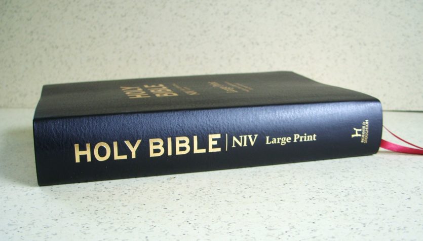 Large print bible