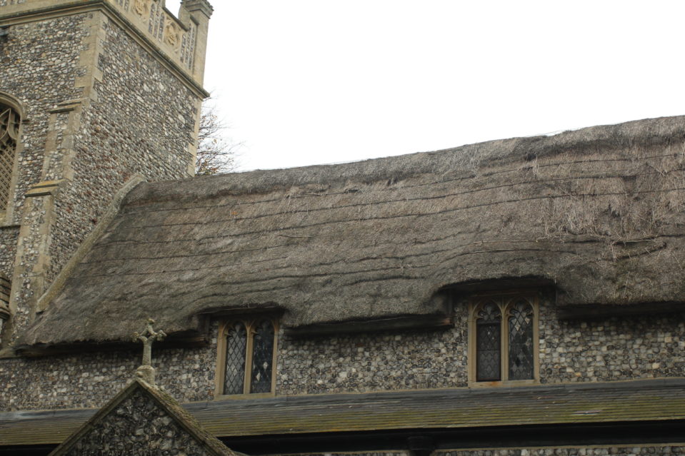 All Saints Beighton thatch -28.10.17