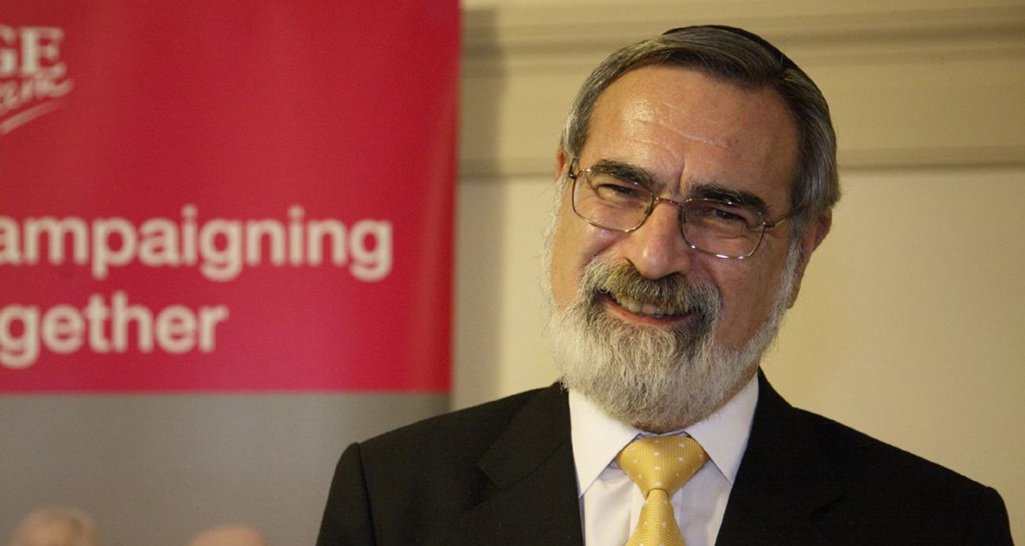 Sir Jonathan Sacks at the National Poverty Hearing in 2006 (Photo: cooperniall)