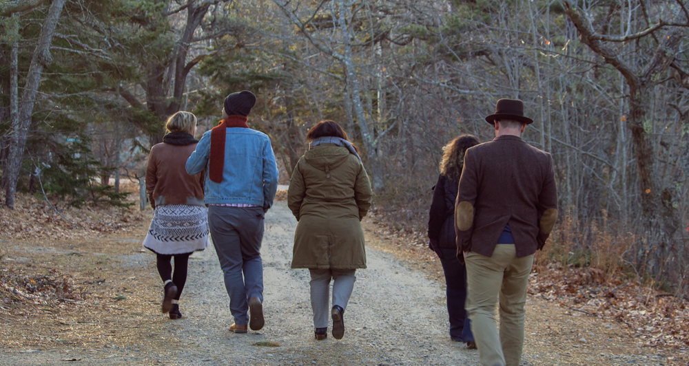 Walking together