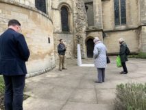 BDoP Humbleyard Deanery at Edith Cavell's grave