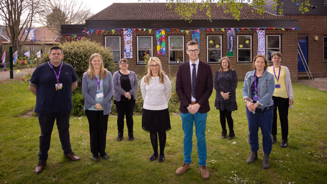 Harleston Pri mental health hub blessing 01
