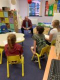 George Freeman MP at Necton Primary