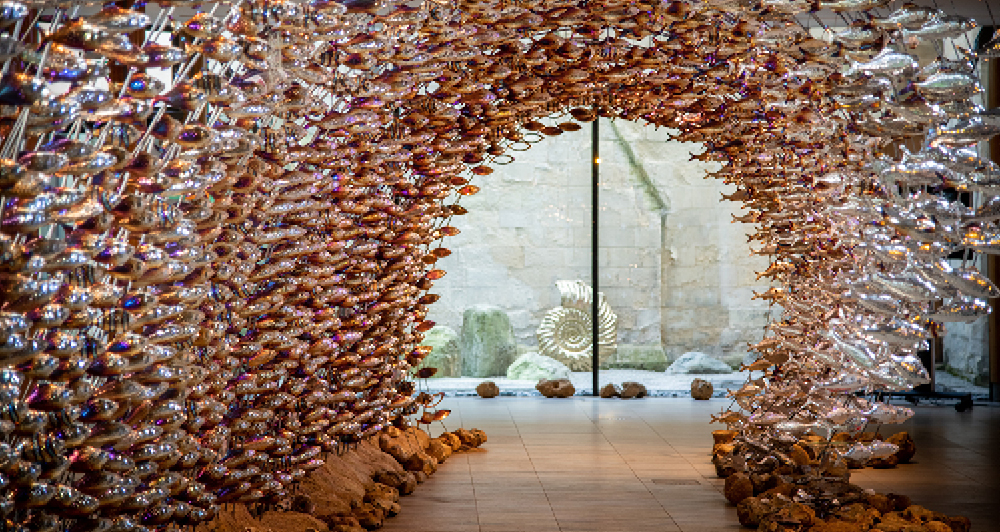 Mark Reed Wave Sculpture at Norwich Cathedral (c) Bill Smith Norwich Cathedral