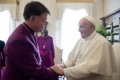 Bishop Graham meeting Pope Francis © Vatican Media