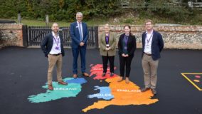 New team Alex Boothby, Richard Cranmer, Moira Croskell, Pippa Delaine and Alec Sanders.