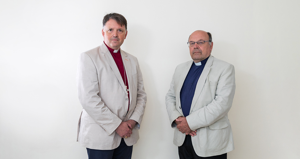 Archdeacon Ian and Bishop Graham