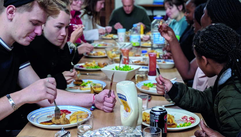 pg 1 & 12 - A rhythm of prayer for young people at With - meal