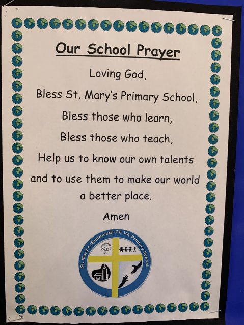 St Mary's school prayer