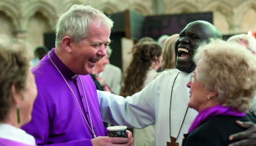 Lambeth conference - laughing