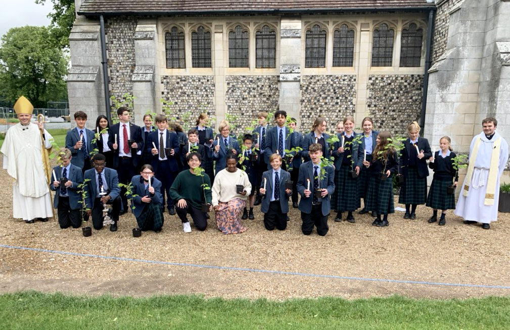 Confirmation of 29 pupils at Gresham's School 20.06.21