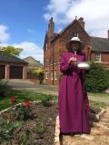 Bishop of Lynn at Kings Lynn Night Shelter Jubilee Memorial Garden