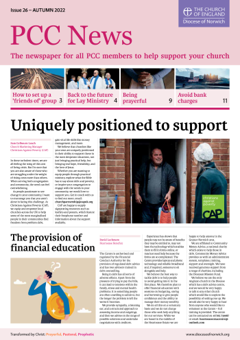 PCC News Autumn front page