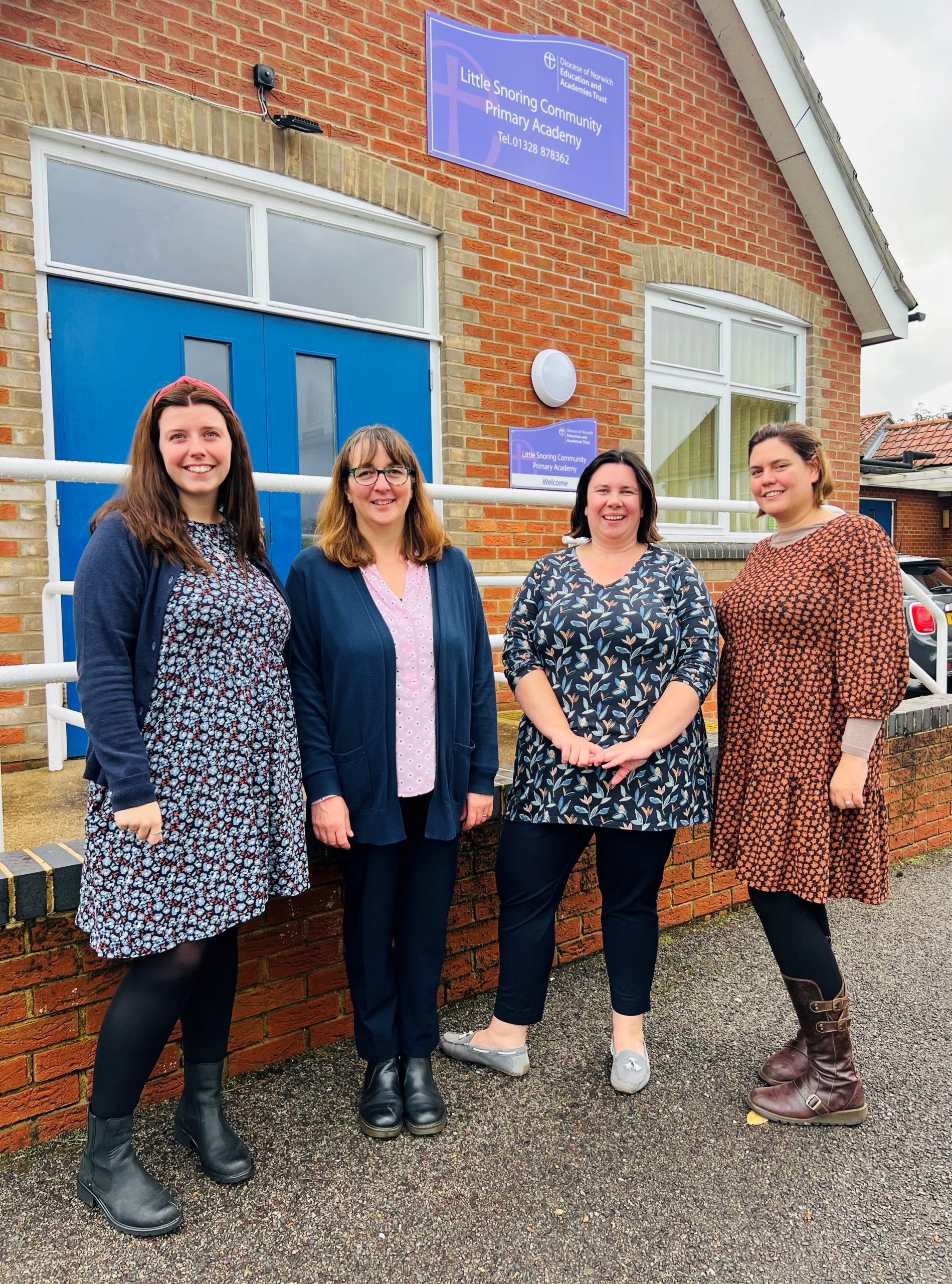New Unity Federation Team - Miss Hannah Burrell, Mrs Michelle Pye, Miss Suzannah Hayes and Mrs Jessica Woodrow - Credit Jungle P
