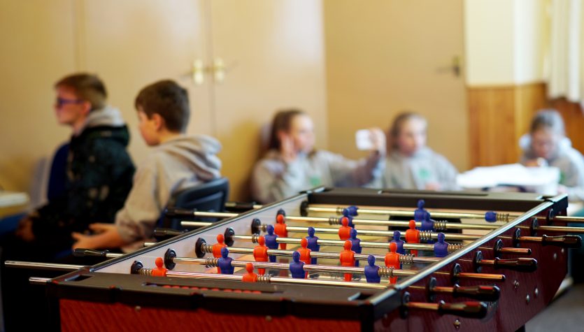A warm place for young people