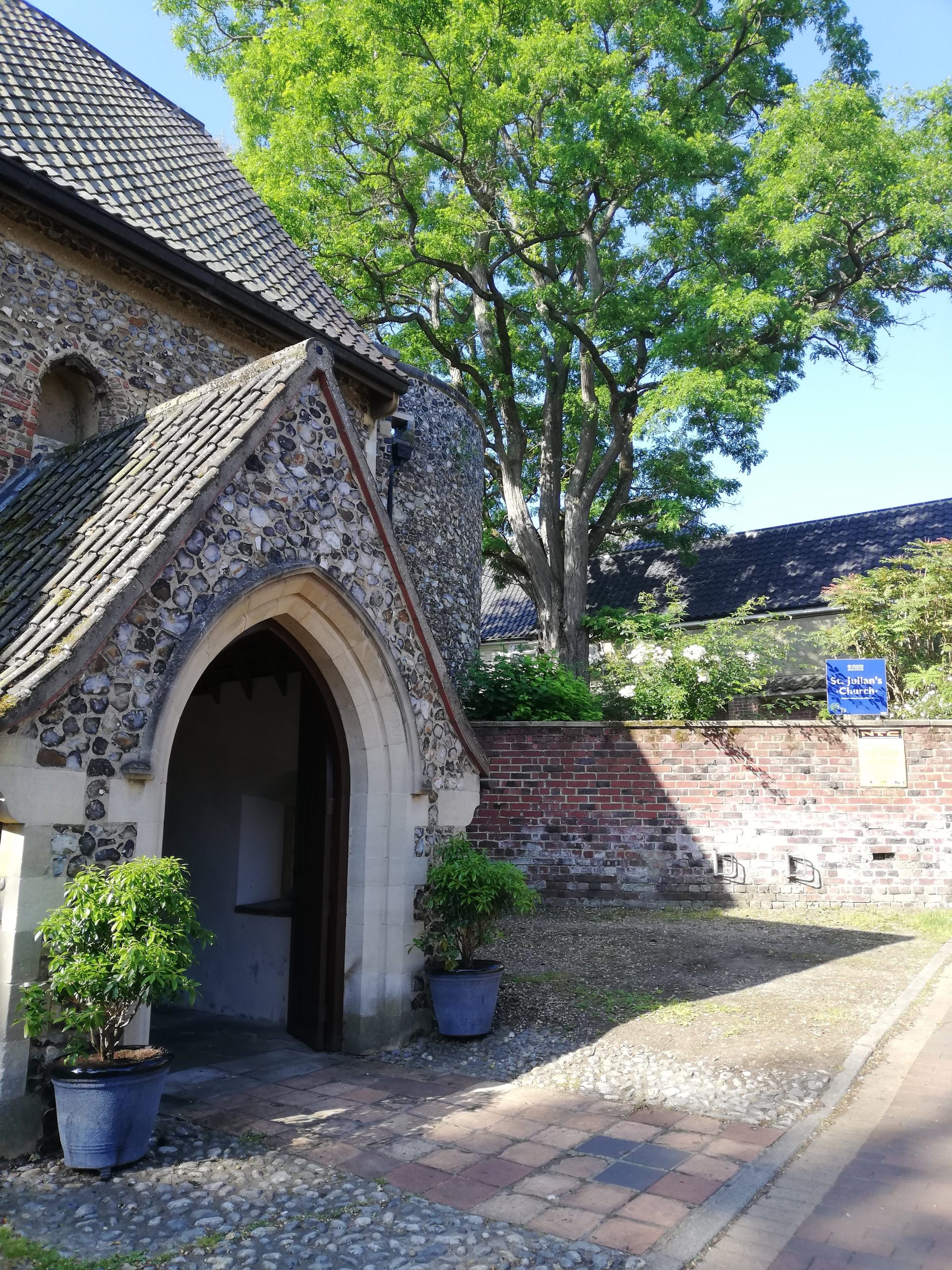 St Julian's church porch (1)