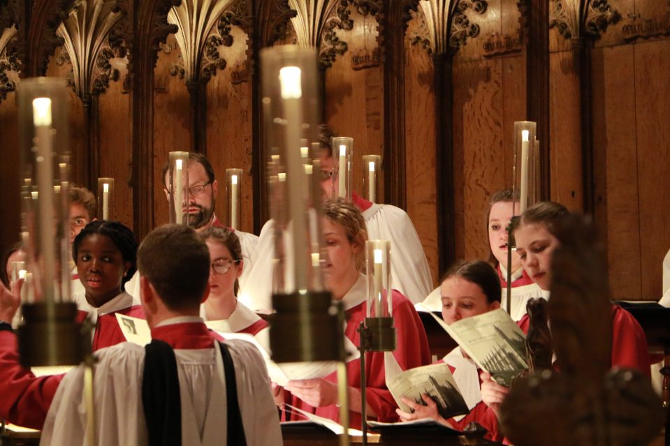 IWD Evensong - girl choristers