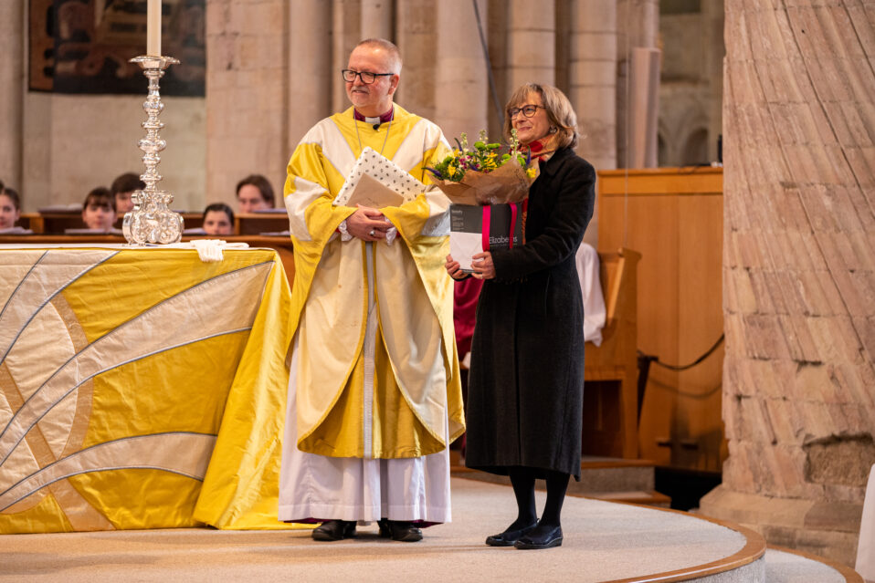 Bishop Alan & Pippa's farewell at the Chrism Mass