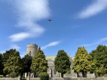 Spitfire fly -past at Haveringland