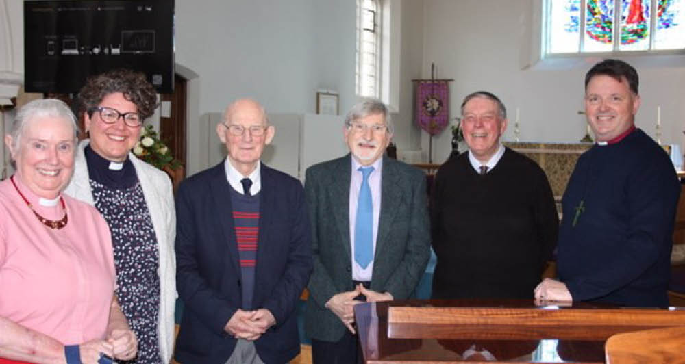 The Revd Gillie Powell, The Revd Helen Jary, Mr George Lenihan, Dr John Hunt, Mr Alan Zipfel and The Rt Rev’d Graham Usher.
