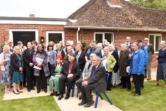 Opening the new community hub at Gaywood