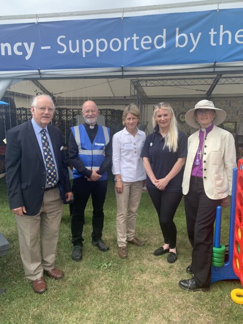 Bishop Jane with members of the Farming Community Network