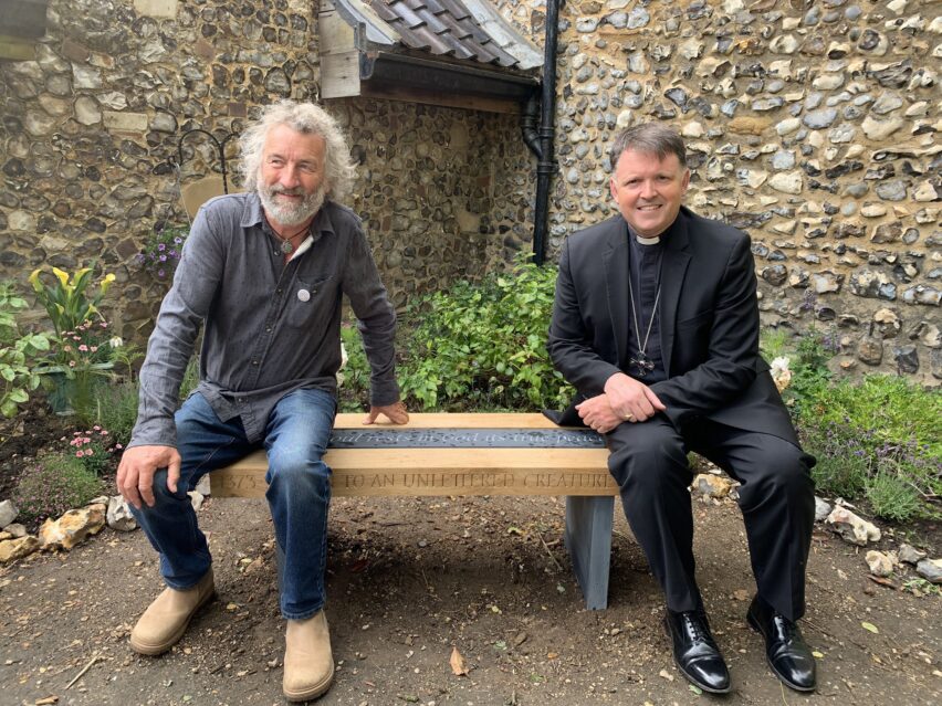 Julian of Norwich 650th anniversary bench