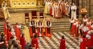 Bishop Ian at Westminster Abbey