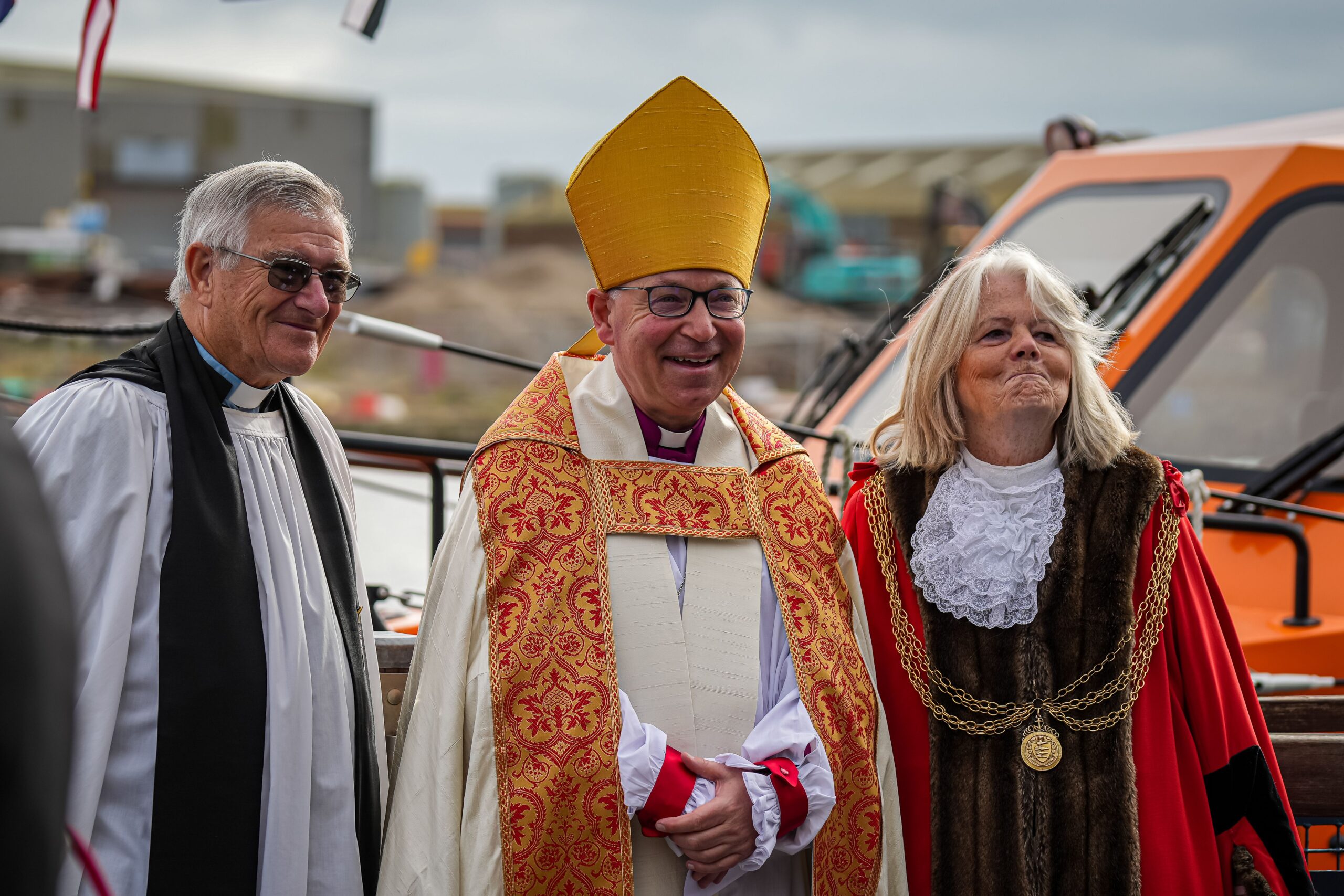 Bishop Ian and Gorleston lifeboat