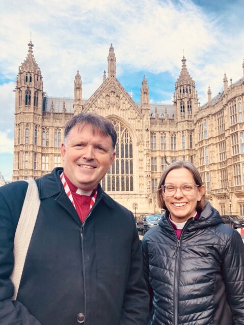The Rt Rev Graham Usher, Bishop of Norwich and the Rt Rev Dr Helen-Ann Hartley, Bishop of Newcastle join the House of Lords