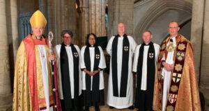 Bishop Graham at the Installation of Honorary Canons at Norwich Cathedral