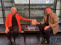 Bishop Graham with Margaret MacMillan