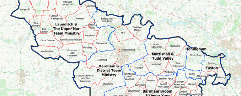 Diocese Deanery Map