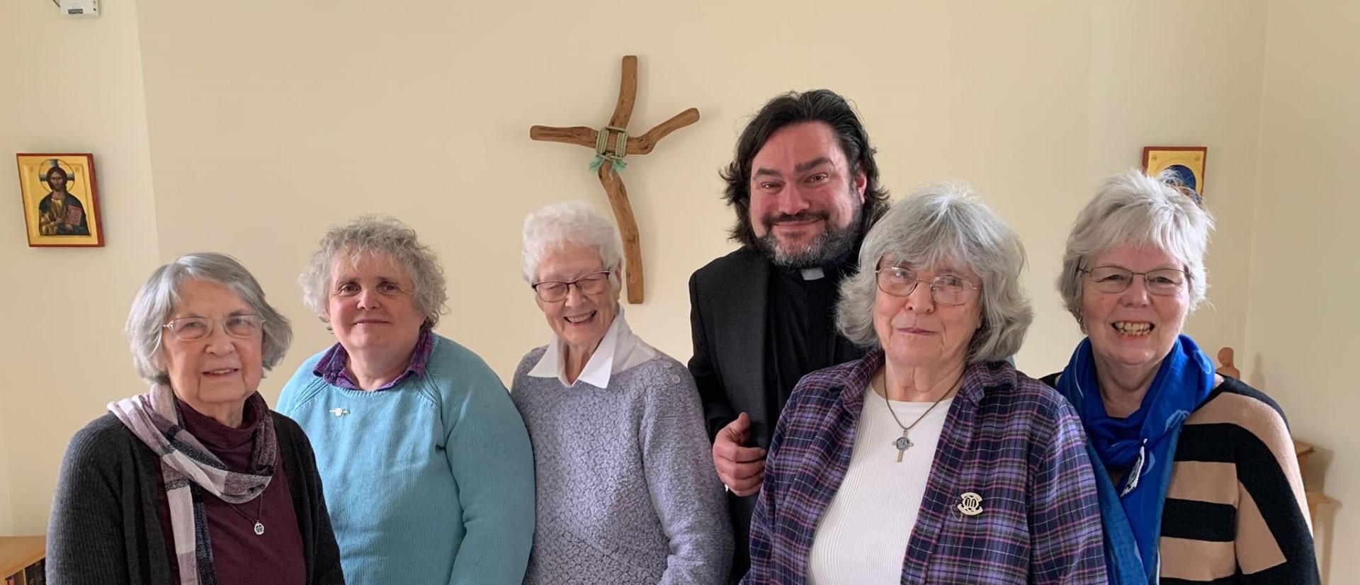 Revd James Stewart and some of the Trustees of Mothers Union in the Diocese of Norwich.