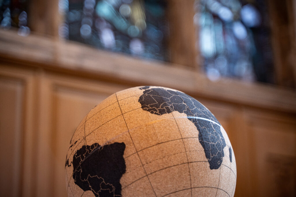 The Earth chapel inside St Peter Mancroft Church