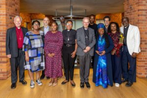 The Archbishop of Canterbury with the Oversight Group, responsible for the fund for Healing, Repair and Justice.